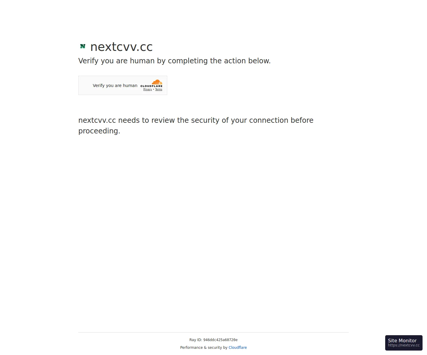 Nextcvv Cc screenshot